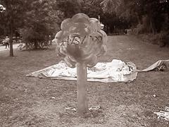 Der Abibaum aus Edelstahl